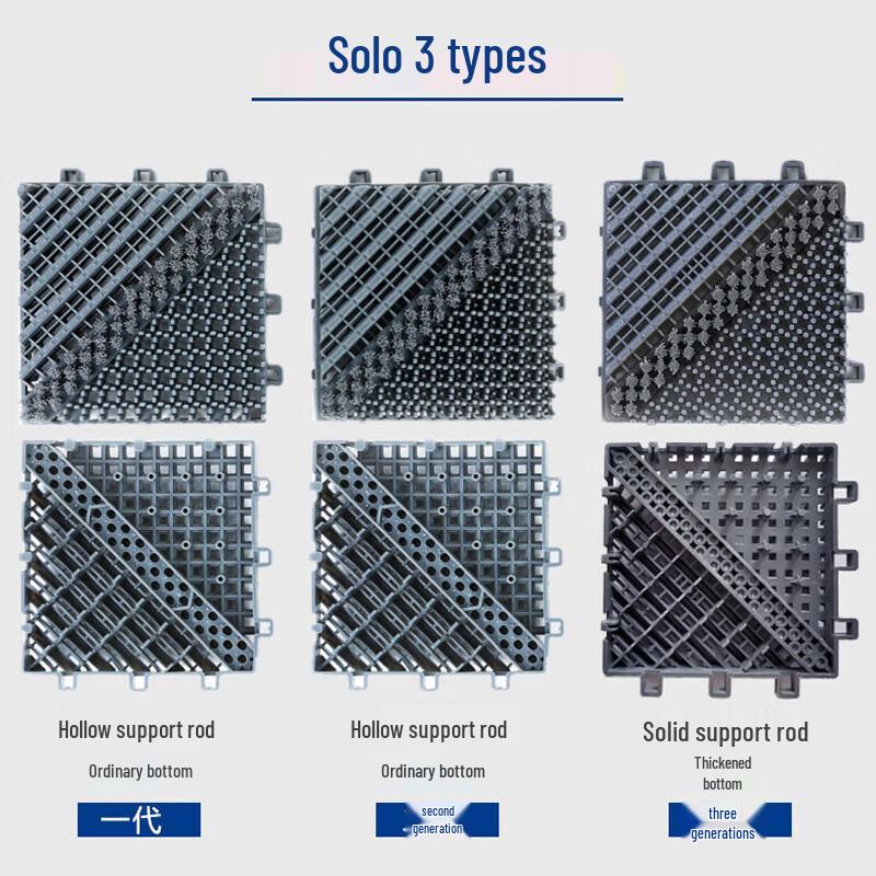Наружный противоскользящий коврик для стыковки с нулевым зазором