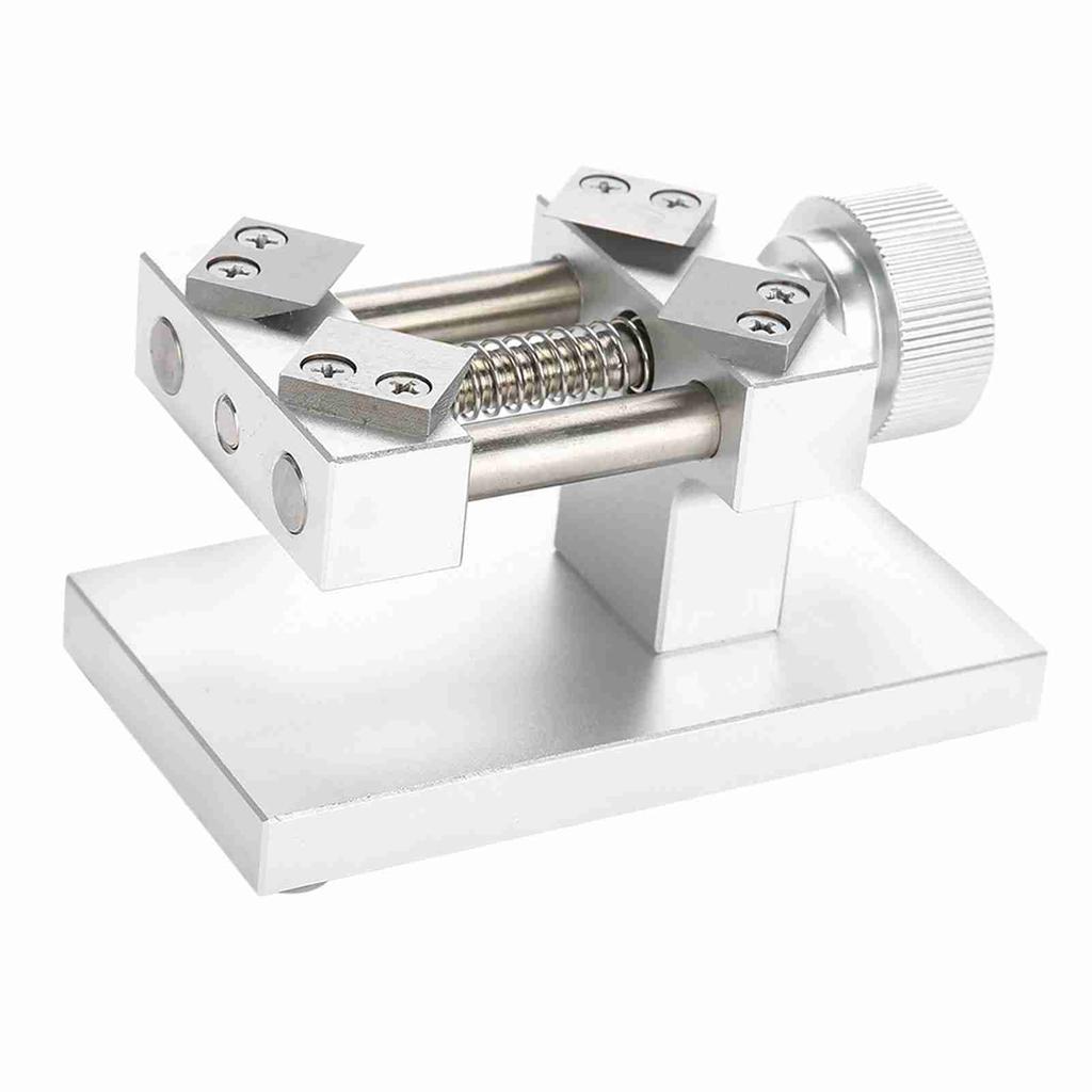 Инструмент для снятия ободка часов красного/серебристого цвета, инструмент для открывания задней крышки верстака(Серебряный)