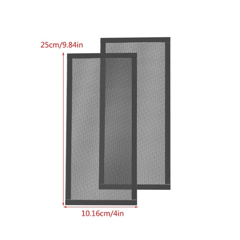 2/4Pcs Magnetic PVC Floor Vent Mesh Cover Replacement Air Vent Screen Cover Floor Register Cover Vent Screen Trap