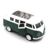 Alloy Bus Model 1:32 Scale Children's Toy Cars Collect Decor Pull Back Can Open The Door Toy Car For Boy Christmas Birthday Gift