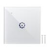 Smart High Power WiFi Remote Touch Panel Intelligent Voice Control Switch  (White)