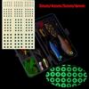 183pcs/sheet 3D Luminous Fishing Lure Eyes Glowing Fish Eyes Sticker  Tying Saltwater Flies