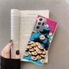 Funny Cookie M-Monster Phone Case For Samsung Galaxy S25 Edge S24 S23 FE S22 Ultra S21+ S20 S10 Plus Cover Capa Soft