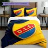 3pcs Duvet Cover Set (1*Duvet Cover + 2*Pillowcase, Without Core), Djurgardens IF Print Bedding Set, Bedroom Decor, All‑Season, Birthday Gift