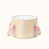 Portable Foldable Foot Foam Bucket, 5-Layer Insulation - Multi-Functional Foot Foam Bucket, Aluminum Film Heat Insulation