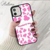 Cute Animal Strawberry Cow Phone Case for iPhone 11 12 13 14 Pro Max Mini XR XS SE 2020 6S 7 8 Plus Samsung Galaxy S21 S22 Shell