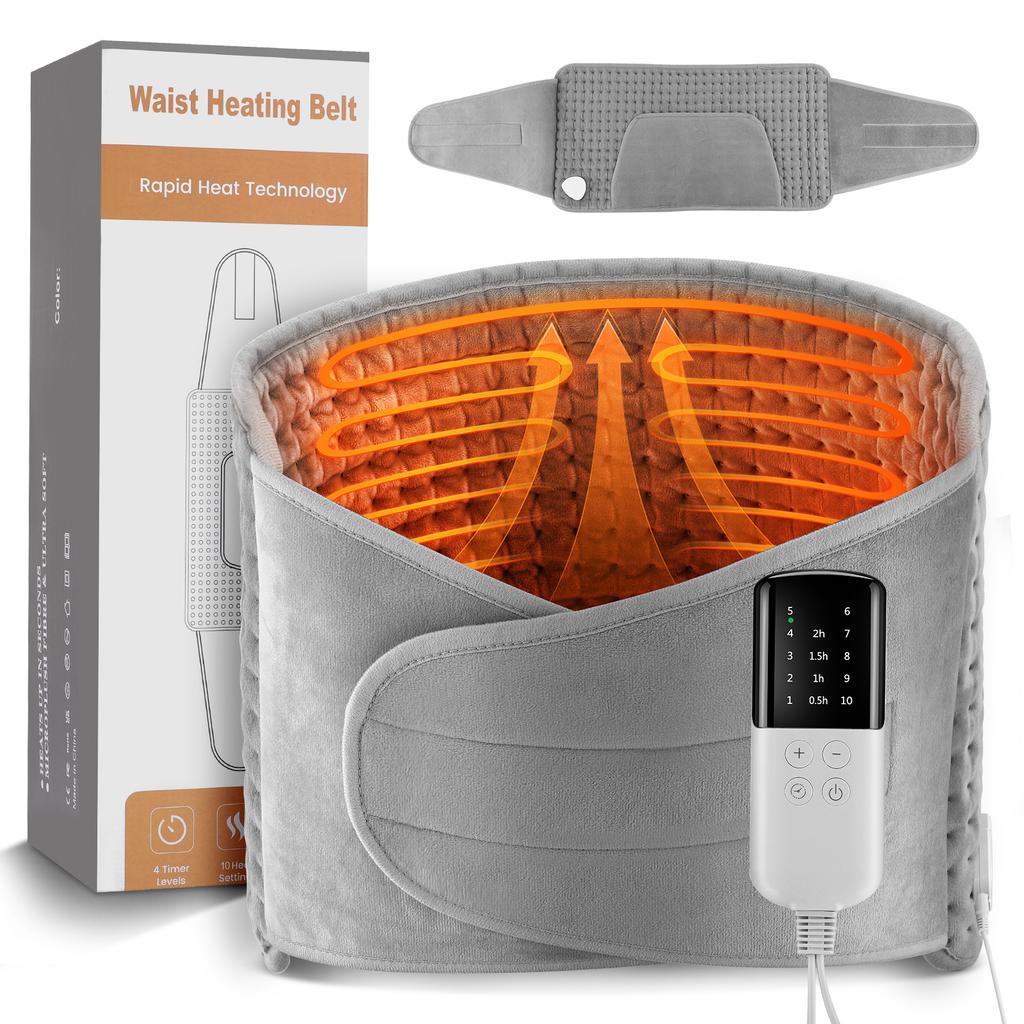 10 Gears Electric Heating Pad Multifunctional Thermal Pad Belt For Home Waist Lumbar Back Soft Hand Warming Pad Abdominal Warmer