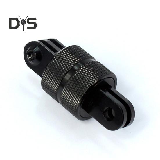 Vertical Stand Extension Arm Aluminum 360-Degree Rotation Camera Mount Vertical Metal Swivel Tripod Adapter for Gopro Hero12/11