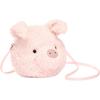 Jellycat Коллекция Фермерских Животных Сумка Кроссбоди Поросенок, Розовые Куклы Плюшевая Кукла 19 см Высота