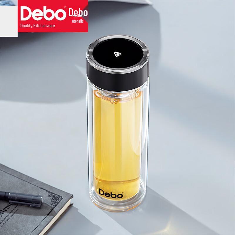 Стеклянная бутылка-заварник Debo 300 мл