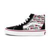 Кроссовки детские Sk8-Hi Kids I Heart, черные, чисто-белые VN0A4BUWWKU