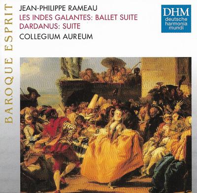 CD ЖАН-ФИЛИПП РАМО – COLLEGIUM AU - Галантные Индии: Балетная сюита / 05472774202 Deutsche Harmon 1995 Япония Классическая Б/У