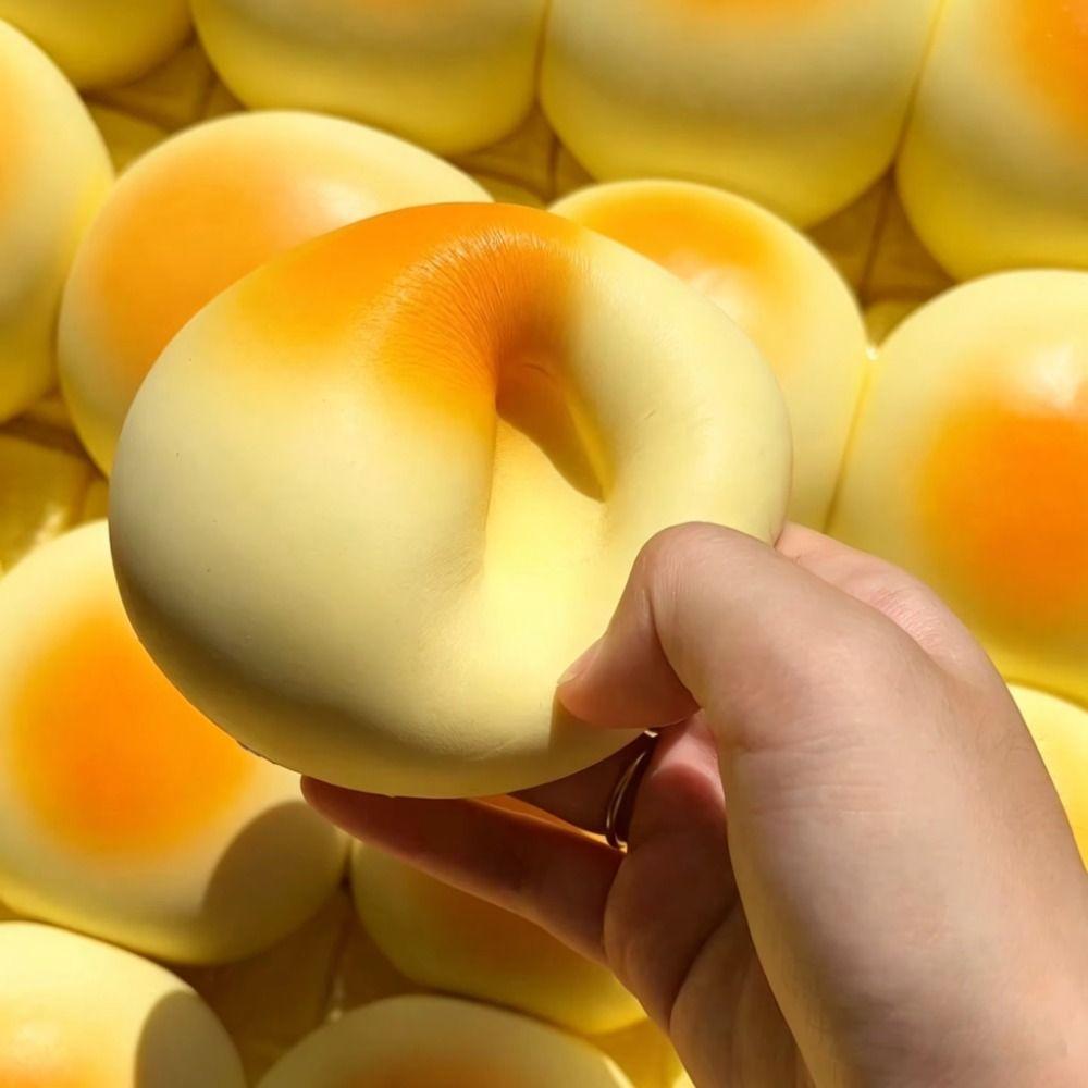 Soft Calming Hawaiian Bread Squishy Simulated Slow Rebound Toy Milk Bread Squeeze Toys Party Favor