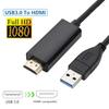 Кабель USB 3.0 на HDMI-совместимый, 1,8 м, USB 3.0 HD TV Конвертер-адаптер, Кабель для ноутбука, ПК, проектора, видеомонитора
