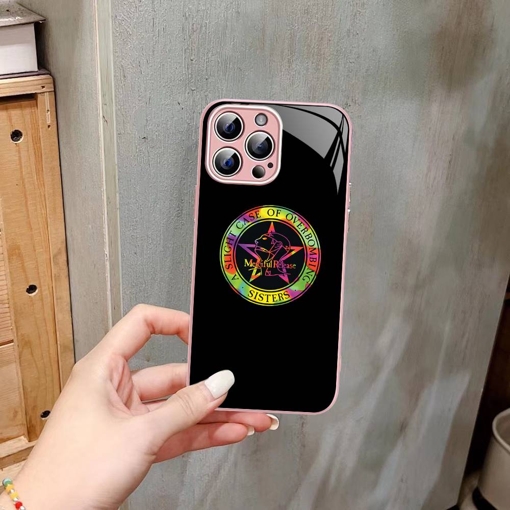 The Sisters Of Mercy Band Tempered Glass For Iphone 14 13 12 11 Pro Mini XS MAX 14Plus X XS XR Cover