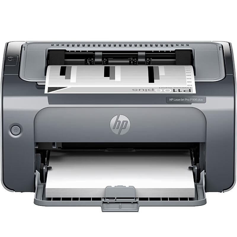 HP LaserJet Pro P1106 Plus Black and White Laser Printer