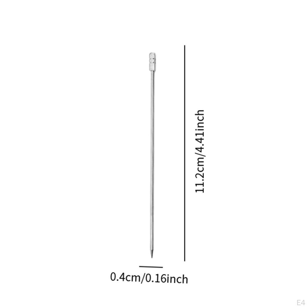 20 шт. фруктовые шпажки для коктейлей креативные палочки из нержавеющей стали для десерта