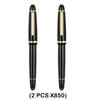1/5 шт. Перьевая ручка JINHAO X850 Черный корпус Золотой зажим Перо EF/F/M Ираурита для письма Офисные Школьные принадлежности Канцелярские товары