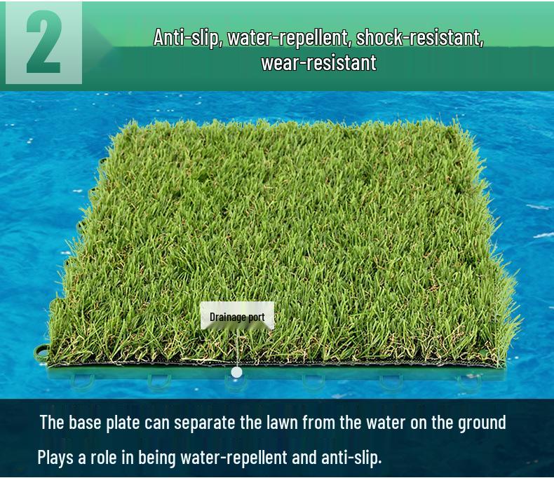 Mobile Portable SafeConnect Artificial Lawn Turf Patch