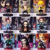 Demon Slayer Anime Figure Kochou Shinobu Figure Kimetsu No Yaiba Kamado Tanjirou Action Figure Agatsuma Zenitsu Figure