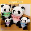 Panda Plush Doll Soft Stuffed Toy Pp Cotton Filling For Bedroom Gift Comfort