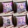 Hyperdimension Neptunia Милая Наволочка Двусторонняя Мягкая Прочная Наволочка для Подушки Дом Автомобиль Многоцелевое Использование для Повседневного Комфорта