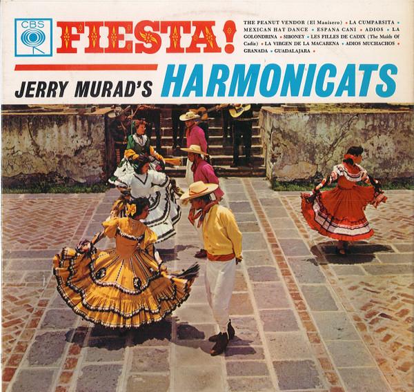 LP Пластинка JERRY MURAD'S HARMONICATS - Fiesta! BPG62112 CBS 1962 UK Джаз Б/У
