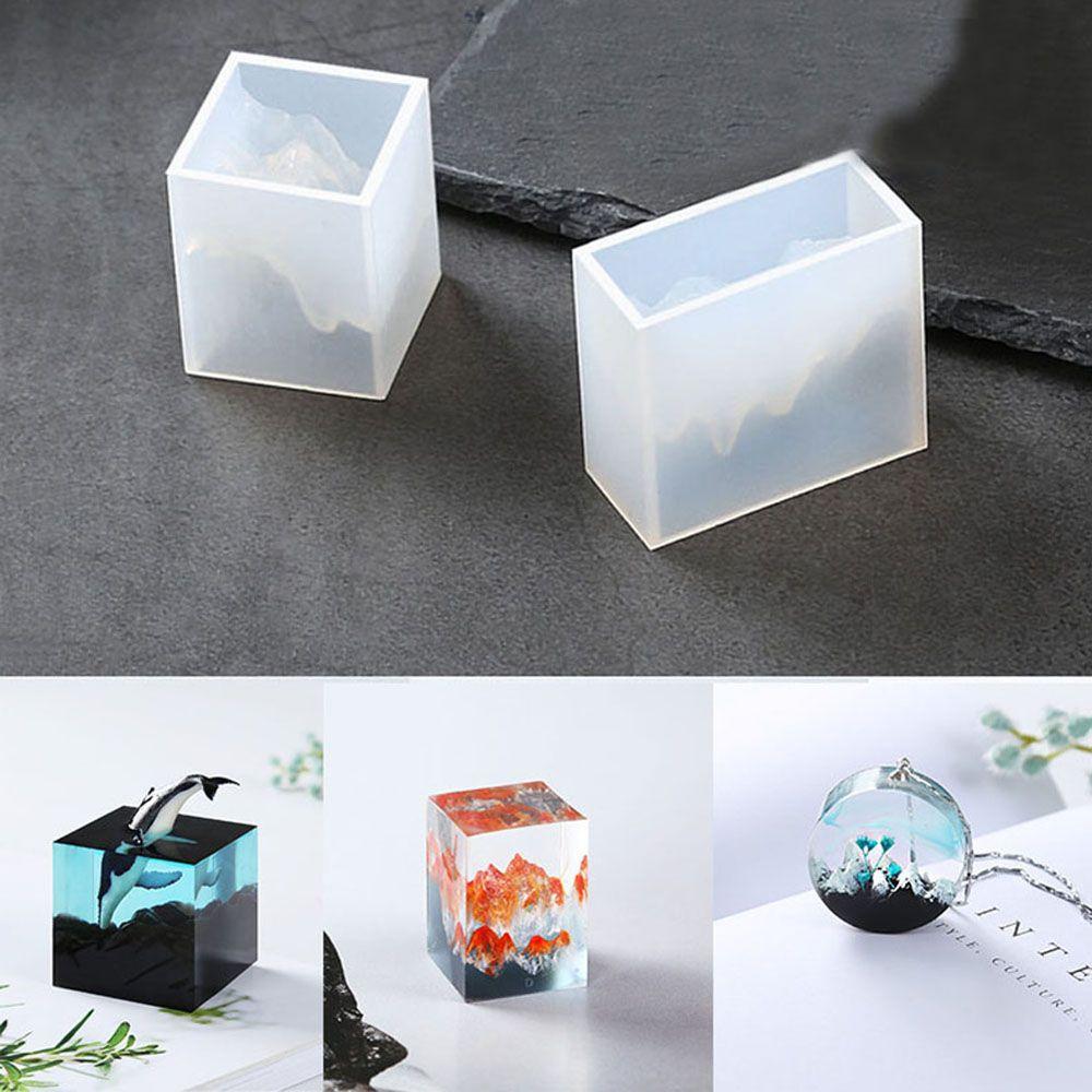 Micro Landscape Ocean Broken Mountain Jewelry Making Silicone Mold Crafts Tools Jewelry accessory