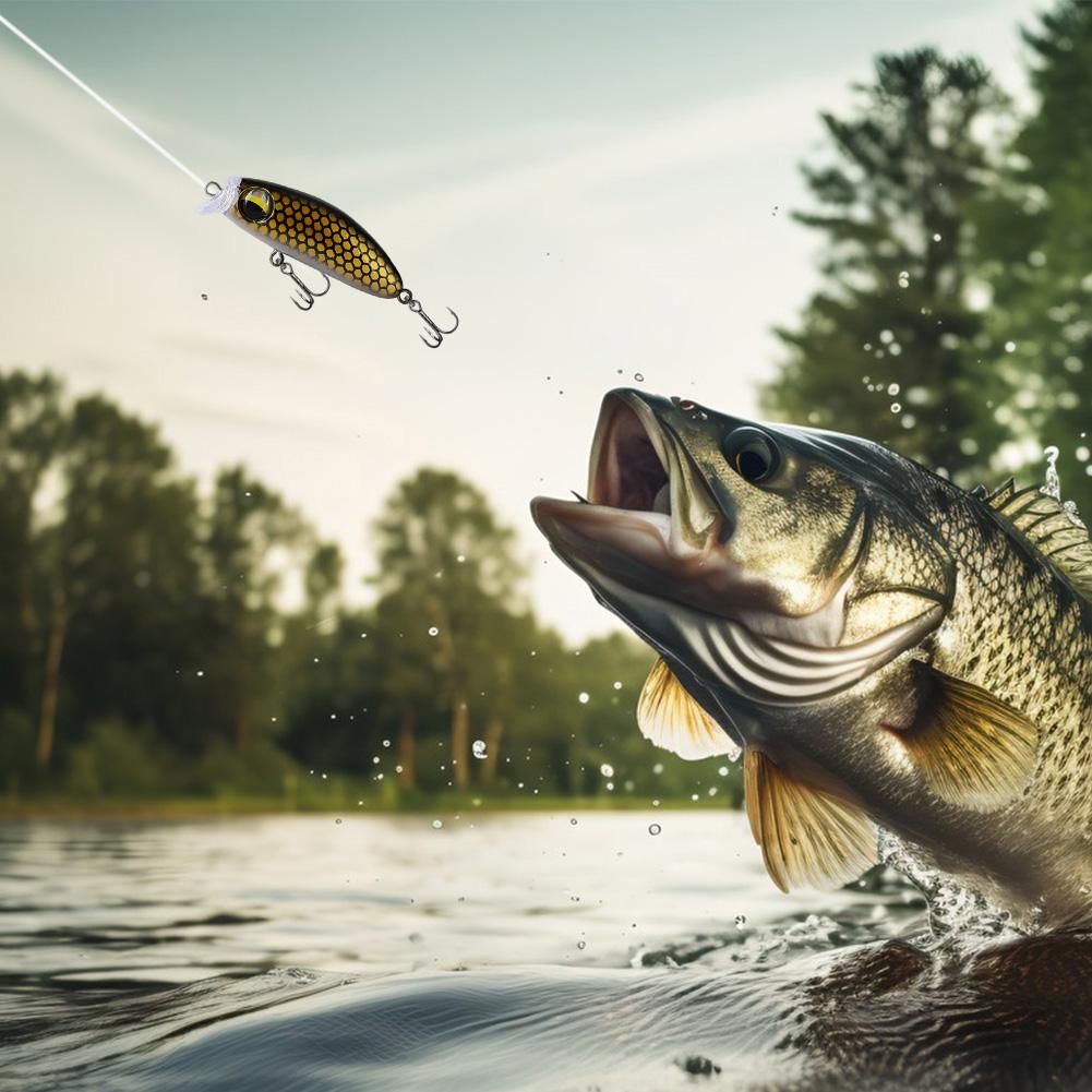 5 шт. Рыболовные приманки Minnow Искусственная жесткая приманка Воблеры Рыболовная приманка для ловли форели, окуня, карпа Рыболовные аксессуары