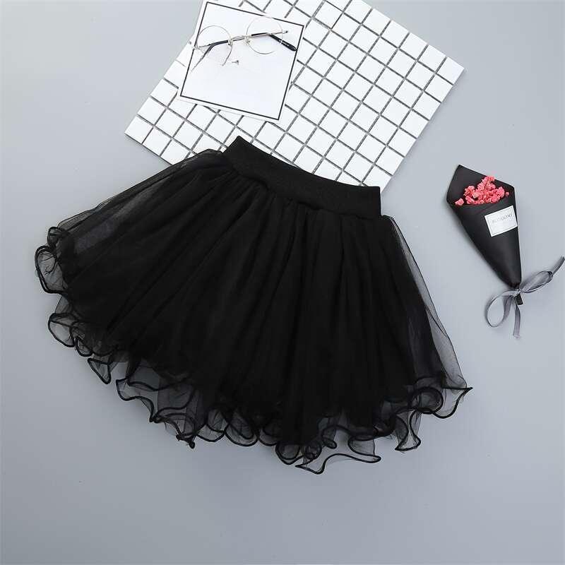 Baby Girl Summer Skirt Fluffy Skirt Short Skirt Girls' Mesh Skirt Children's Princess Skirt
