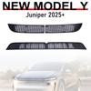 Сетчатые вставки в решетку для Tesla Model Y Juniper Передний воздухозаборник Заглушка решетки Замена бампера Модель Y 2026 2026 Аксессуары
