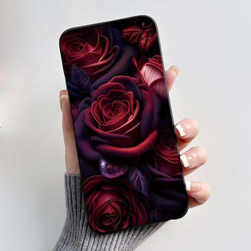 Корпус Для Nokia 106 2G 2023 106 4G 2023 Чехол Эстетичный Роскошный Милый Крутой Мальчики Девочки Мягкий Силикон Черный Матовый Чехол-Бампер для Телефона