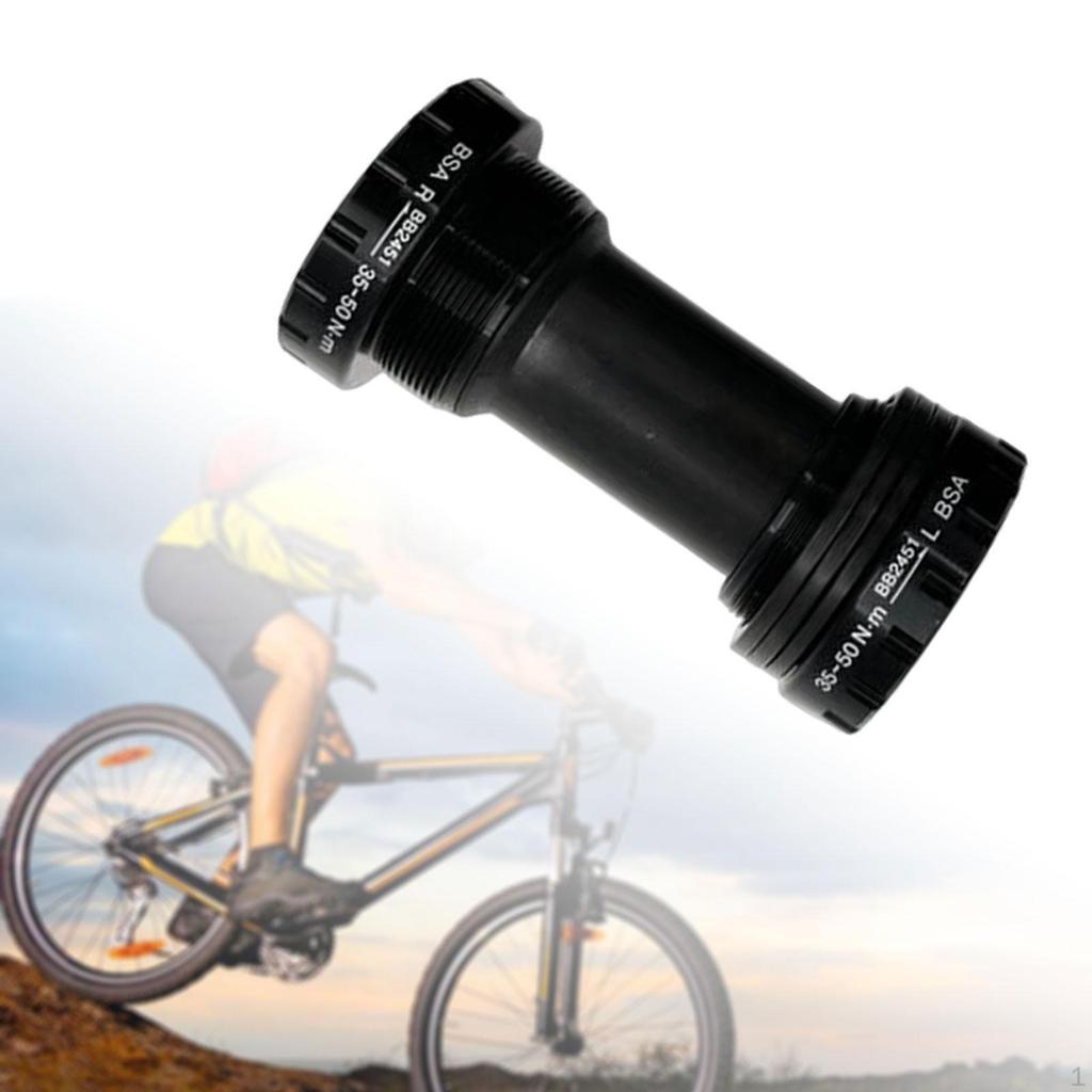 Алюминиевый сплав велосипед BB Тип резьбы шатун Нижний кронштейн 68-73 мм Цепное колесо для