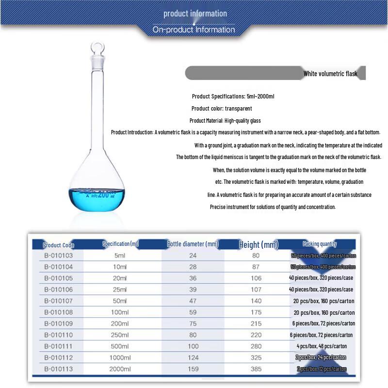 Gongbang Volumetric Flask