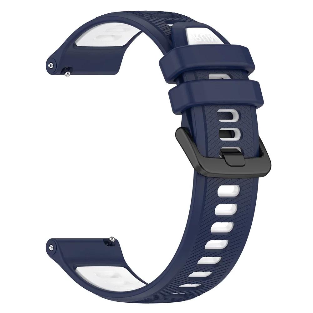 22-мм силиконовый ремешок для Xiaomi Watch S4 Sport S1 S2 S3 цвет 2 Браслет Mi Watch для AMAZFIT BALANCE 2/BIP 6 Сменные ремешки для запястья