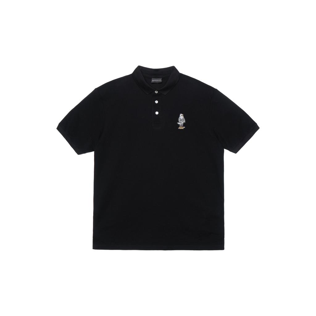 EMPORIO ARMANI SS22 Polo Shirt Men's Black 3L1FAU-1JTKZ-0999
