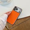 Простая однотонная гальванизированная наклейка-чехол, подходит для iPhone16Pro max Apple 17 чехла для мобильного телефона 14/15 продвинутое ощущение
