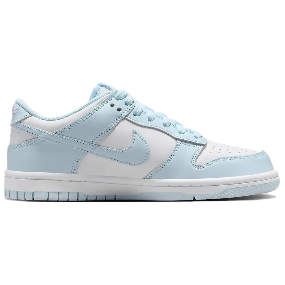 Nike Детские кроссовки Dunk Low GS Glacier Blue белые FB9109-105