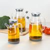 Масленка 600/800/1000 мл Стеклянная бутылка для масла с мерной шкалой Крышка из нержавеющей стали Термостойкая Бытовая кухонная масленка