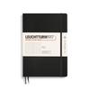Leuchtturm Dot Soft Officially Imported Notebook, B5, Grid, Cover, Black, 349298,