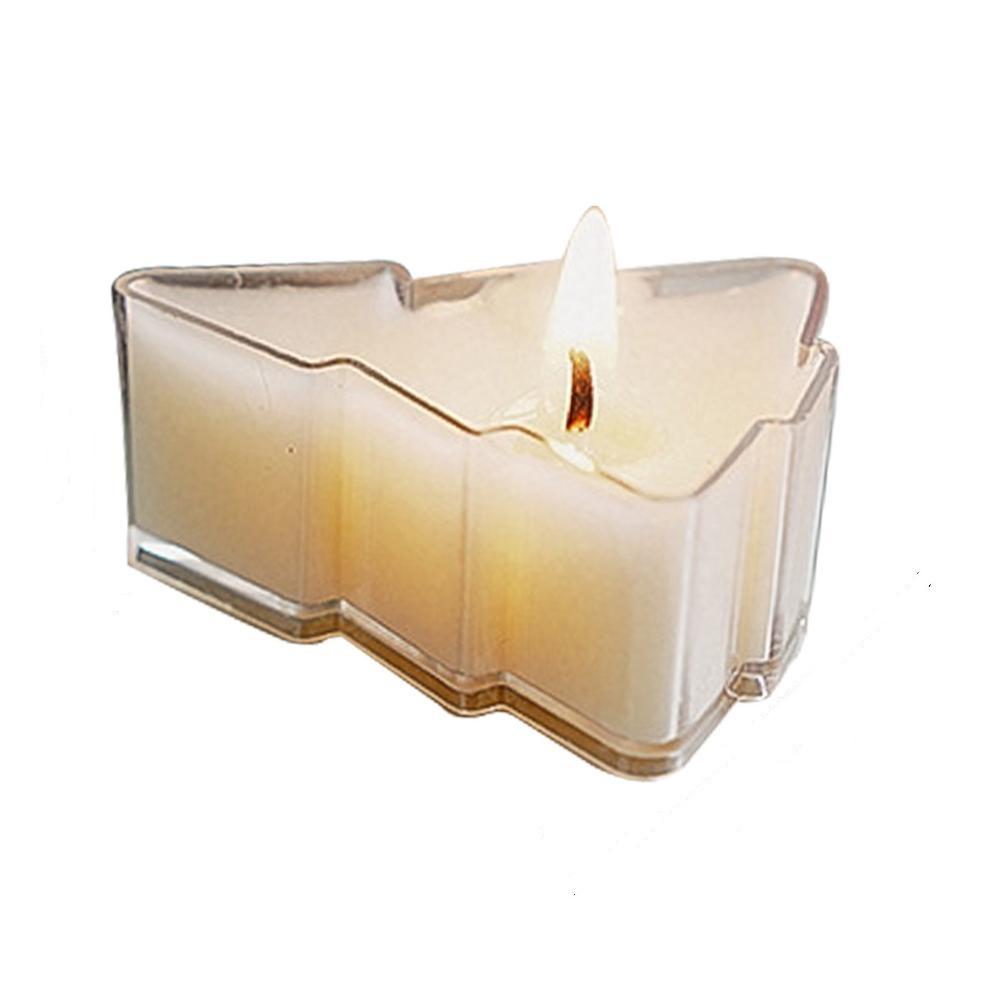 Christmas Tree Shaped Scented Aromatherapy Candle Soy Wax Long-Lasting Scented Decorative Candles Festive Home Party Decoration