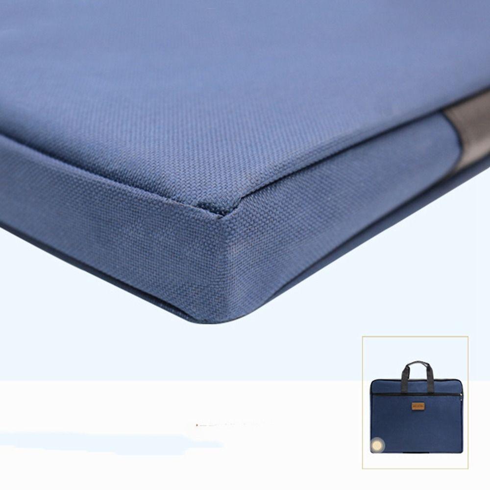 Портативная сумка для документов формата А4 из ткани Оксфорд, многослойная сумка для документов, простая папка для файлов формата А4, канцелярские принадлежности