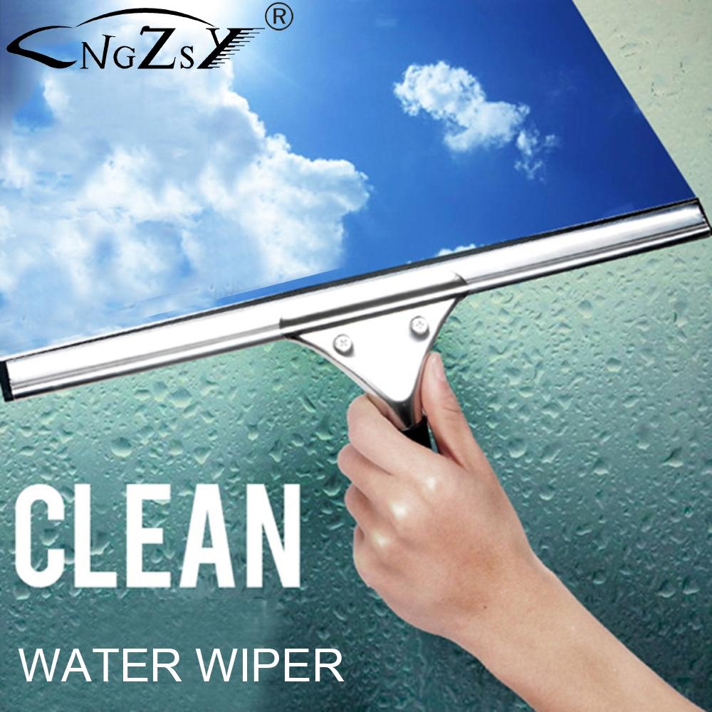 15/25/35/45cm Glass Cleaning Squeegee Blade Wiper Cleaner Scraper for Floor Tile Car Window Shower Glass Door Cleaning Tools