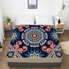 Home Textile 3D Printed Bohemian Pattern Fitted Sheet Mattress Cover Elastic Band Bed Sheet Pad Bedding