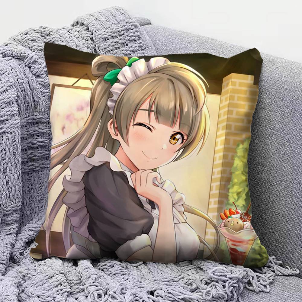 Minami Kotori Anime Girl Love Live  Home Sofa Cushion Covers and Aecorative Custom Pillow Covers