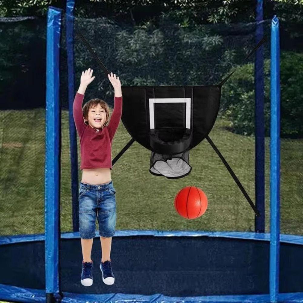 Foldable Basketball Training Toy Safety Portable Basketball Hoop Toys  Indoor Outdoor