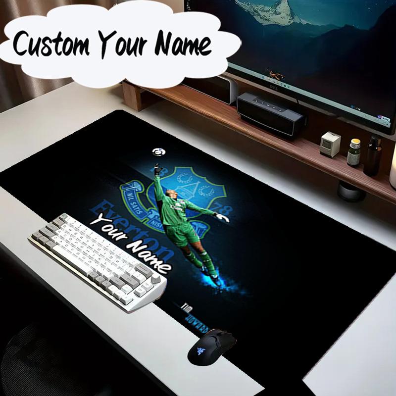 Custom Name Mouse pad Fc Everton Crest Design Mouse pad, Gaming Mouse Pad, keyboard pad, Desk Decor for computer notebook Fan Birthday Gift