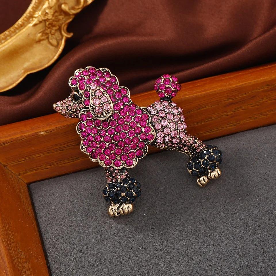 Poodle Dachshund Brooches: Cute Dog Pins & Clothing Accessories