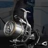 Long Rod Spinning Reel Stainless Steel Saltwater Fishing Reel with Ergonomic Handle Suitable for Long-distance Casting of Giants Along The Coast