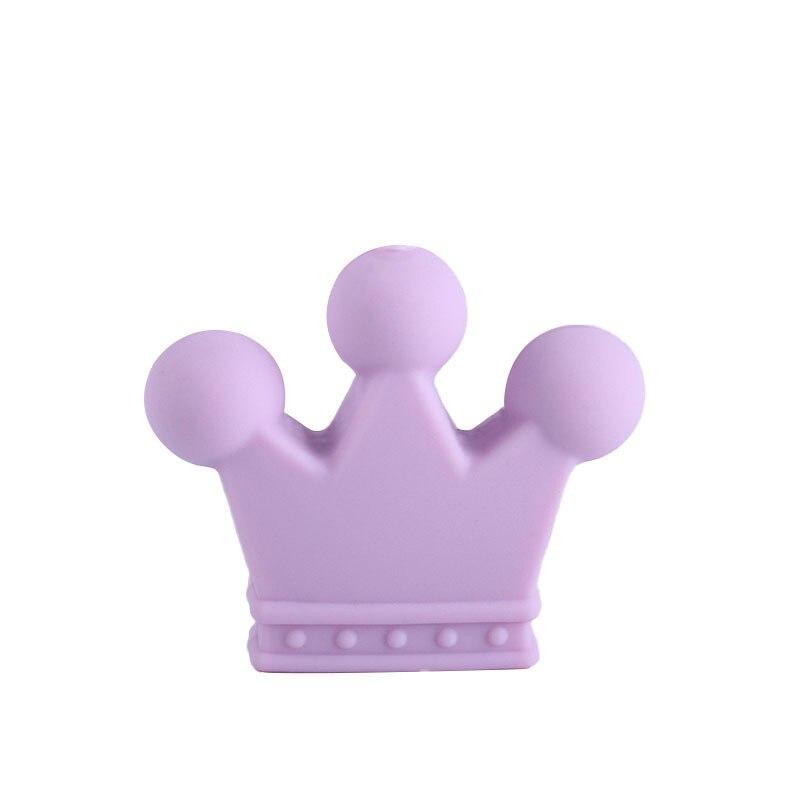 2 шт. Цепочка для детской соски-пустышки, аксессуары, силиконовые бусины в форме короны, браслет для моляров, защищающий от падения соски-пустышки, аксессуары